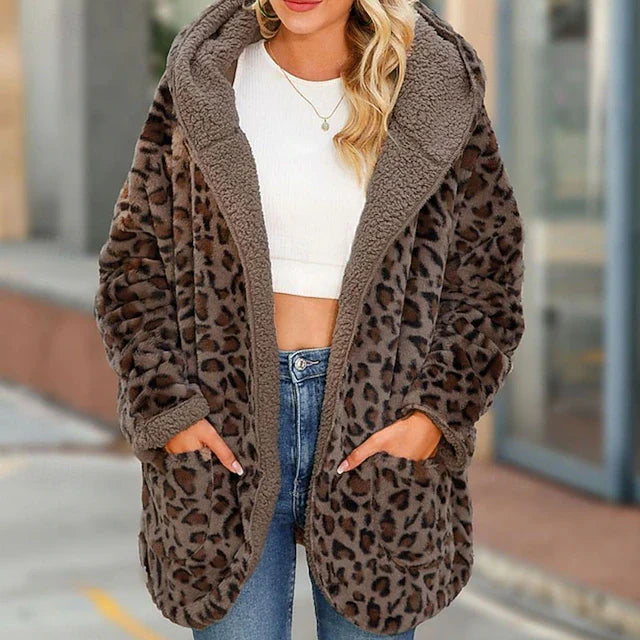 Giacca invernale maculata